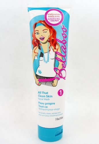 Bellaboo - All That Clean Skin Facial Wash 5 Fl Oz - Totally Natural Skincare for Teens and Tweens