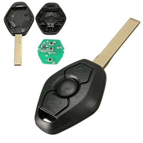 KaTur 3 Buttons Remote Key with Chip ID44 315MHz for BMW Z4 X3 X5 E46 Series 3 5 6 7 Z3 Keyless Entry Fob Case Car Alarm