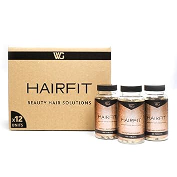 Hairfit Best Hair Growth Vitamins With Biotin For Stronger Hair 12 Months Supply