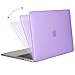 MOSISO Compatible with MacBook Pro 13 inch Case M2 2025, 2024, 2023, 2022-2016 A2338 M1 A2251 A2289 A2159 A1989 A1708 A1706 with/Without Touch Bar, Plastic Hard Shell&Screen Protector, Light Purple