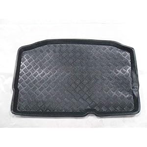 PVC Kofferbakmat Citroen C3 (2009-2013) – met groot reservewiel – König vloermatten