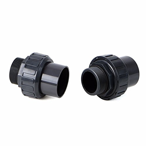 SKEMIDEX---2 Union plumbing joints 1.5" NPT x 2" Swimming Pool spa Pump Slip fitting CPVC And threaded fittings pdf threaded fitting definition threaded fittings dimensions threaded pipe fitting - Thumbnail 2