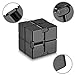 Ganowo Infinity Cube Fidget Toy for Kids and Adults, Fidget Cube Cool Mini Magic Cube Gadget Spinner for Stress and Anxiety Relief and Kill Time (Red)