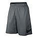 Nike Mens HBR Basketball Short (Grey, Medium)