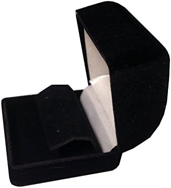 3ps Black Velvet Earring Box Organizer Storage Display Gift