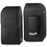 Vertical Leather Case for Verizon G'zOne Type S with Swivel Belt Clip and Magnetic Closure.