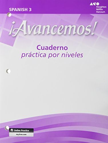  Avancemos Cuaderno Practica Por Niveles Student Workbook With 