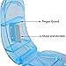 Qtimal 2 Pack Pill Splitter For Small Pills or Large Pills, Patented Tablet Cutter with Ergonomic Stylish Design and Sturdy Sharp Cutting Blade for an Accurate Cut