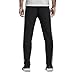adidas Men's Athletics Essential Cotton 3 Stripe Tapered Pants, Black/White, X-Large