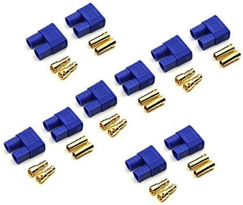 10 Sets EC3 Connector 3.5mm Gold Bullet Banana Plug Female Male RC ESC LIPO Battery Electric Motor Airplane Quadcopter Parts DIY — image 1
