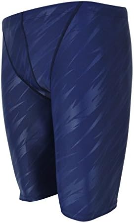 EASEA Men`s Rapid Swim Splice Quick Dry Jammer Swimsuit Blue Pattern 2X-Large