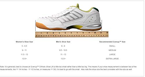 Original EVENup™ Shoe Balancer/Leveler - Equalize Limb Length and Reduce Body Strain While Walking (Small)