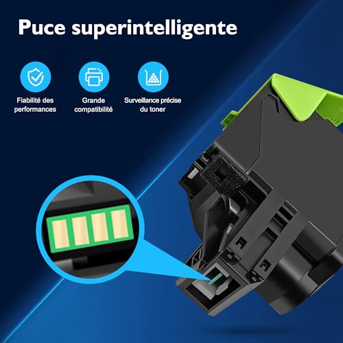 Meagiis C310 C315 Toner Cartridge Compatible with Xerox C310 C315 Toner 006R04356 006R04357 006R04358 006R04359 for Xerox C310 C310DNI C310DNIM C315 C315 DNI (1 Black, 1 Cyan, 1 Yellow, 1 Magenta)