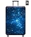 GOXUNYUAN Luggage Cover,Washable Elastic Suitcase Cover Protector Galaxy, XL: Fit 29-30 Inch Luggage