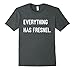 Mens Everything Has Fresnel - Graphic Tee Shirt Large Dark Heather