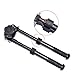 XAegis 6.5-9.6 inch Bipod - Black