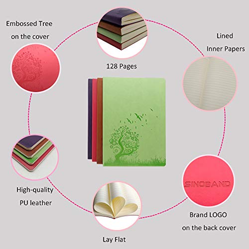 2 XYTMY+Leather+Colorful+Writing+Notebook