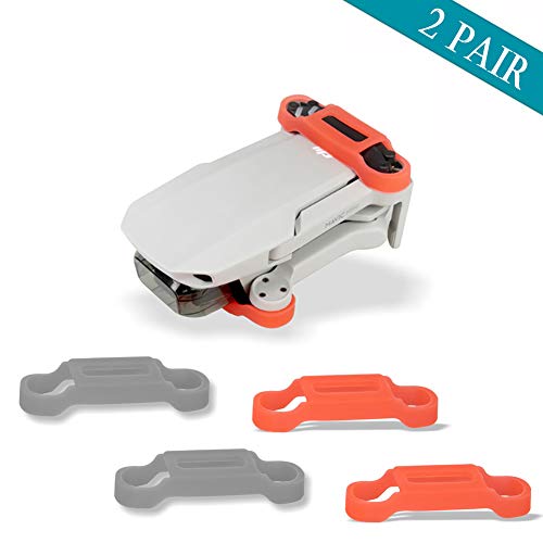 iMusk Mavic Mini Propeller Holder Blades Stabilizer Silicone Prop Motor Protective Cap Guard for DJI Mavic Mini Drone Accessories (2 Pairs)