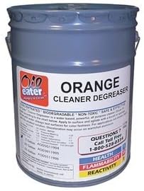 Cleaner Degreaser, Orange Scent, 5 Gal