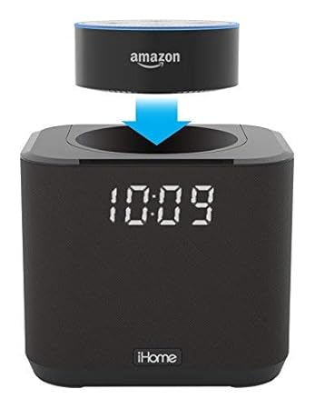 ihome docking bedside speaker for amazon echo dot