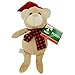 Bundle: 6 Items - 9 Plush Christmas Friends. Reindeer, Santa, Snowmen,Bear, Monkeys, and Penguins