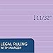 ROARING SPRING Enviroshades Recycled Legal Pads, 3 Pack, 8.5