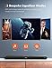 Soundbar, TaoTronics 2.1 Channel TV Sound Bar, 3 Equalizer Modes, 90W, 36-Inch, Button and Remote Control, Wireless Bluetooth 5.0/Wired Optical/Aux/Coaxial Connectionthumb 1
