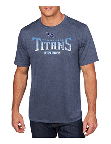 NFL Tennessee Titans Men's Legendary Series Shirt, X-Large, Navy Heather