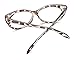 SOOLALA 3-Pair Value Pack Fashion Designer Cat Eye Reading Glasses for Womens, +2.5D