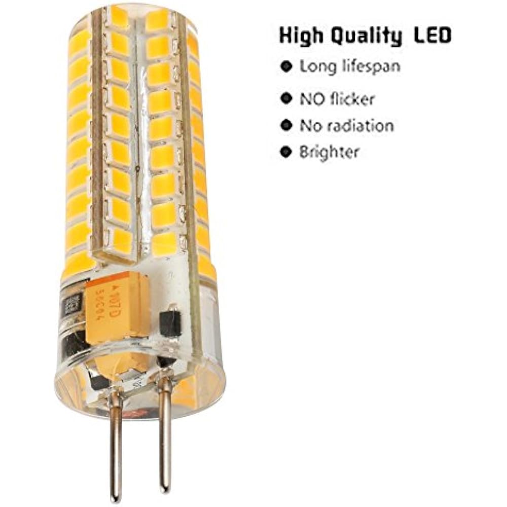 GY6.35 LED, Led Halogen Replacement 5W Bipin Base 12V AC/DC 2700K Warm