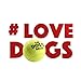 The Dog's Balls - 6 Dog Tennis Balls, Premium Quality Yellow Dog Toy for Fetch, Puppy Training, Exercise & Play. Fits Chuckit Launcher, Bouncy, No Squeaker, the King Kong of Dog Balls