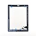 Touch Screen Digitizer Assembled with Home Button Strong Adhesive for iPad 2 2nd Generation A1395 A1396 A1397 (white)
