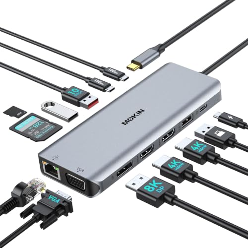 MOKiN 13-in-1 USB-C Docking Station