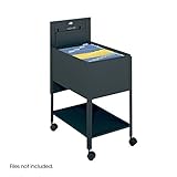 SAF5363GR - Safco Extra-Deep Locking Mobile Tub File