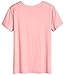 Latuza Women's V-Neck Sleepwear Short Sleeve Pajama Set L Pink