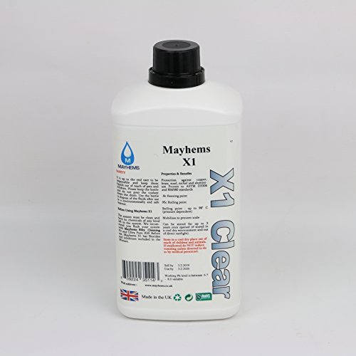 Mayhems X1 Coolant Premix, 1000mL, Clear