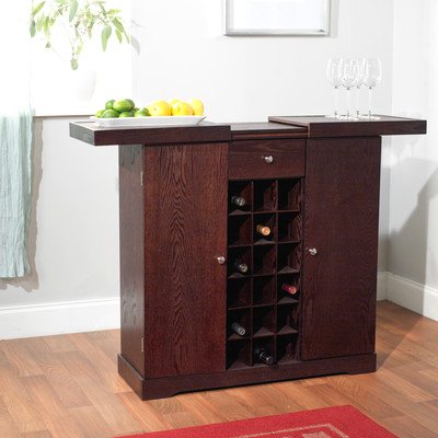 TMS Wine Storage Cabinet, Espresso