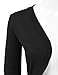 JJ Perfection Women's Cropped Open Front Long Sleeve Bolero Shrug Cardigan BLACK L