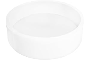 IAGBIBUI Baby Ball Pit for Toddlers, 47.2" x 13.8" Foam Ball Pit for Kids, Soft Round Ball Pool for Baby, Indoor and Outdoor Playpen, Ideal Gift for Children, White, (Balls not Included)