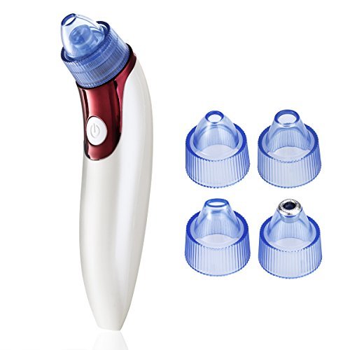 Facial Pore Cleanser, ETEREAUTY Microdermabrasion Machine Electric Blackhead Suction Ance Blackhead Remover Vacuum Facial Skin Lift
