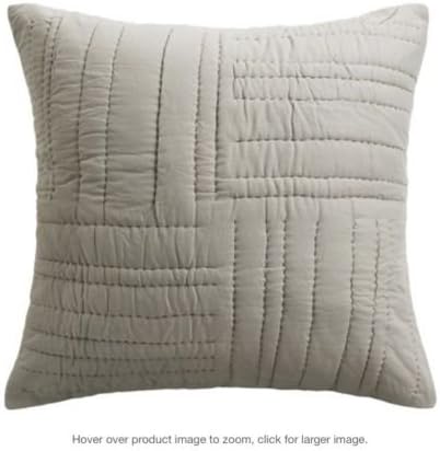 Amazon Com Barbara Barry Pillow Sham Glassblock Stitch Euro Sham