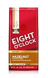 Eight O'Clock Ground Coffee, Hazelnut, 11 Ounce (Pack of 6)