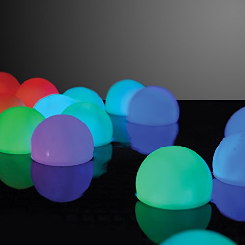 Floating Lights for Pool (Set of 12) 3” Round Light Up Pool Glow Balls Color Changing Pool Decorations LED Lighted Balls for Pool