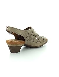 Cobb Hill by New Balance Ainsley Mujer Open Toe Piel Nude Wedge Sandal, negro, 8.5 B(M) US