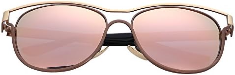 Menton Ezil Premium 80's Vintage Square Sunglasses Metal Trim UV400 Flash Mirrored Lens Lifetime Breakage Guarantee
