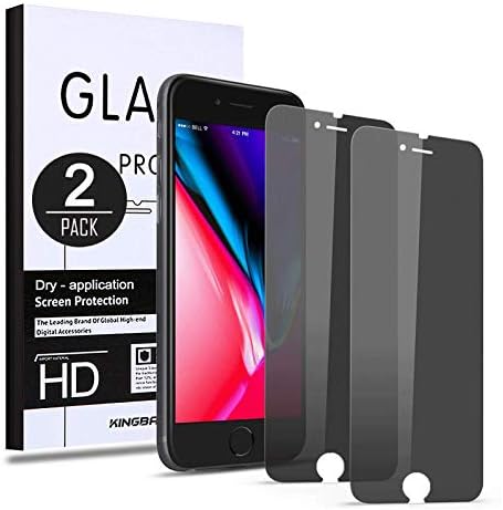 (2 Pack) Privacy Screen Protector for iPhone 8 Plus / 7 Plus
