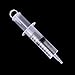 Buytra 2 Pack Garden Syringe 100ML/CC, Plastic Syringe for Hydroponics Nutrient Measuring, Watering, Refilling, Lab Experiment