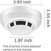 Night Vision Smoke Detector Camera, QUANDU WiFi Hidden Spy Camera DVR Mini Nanny Cam with Motion Detection for Home Security Surveillance Apps for iOS/Android/PC/Mac