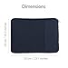 GMYLE MacBook Air 13 inch Case (A1369 A1466,Older Version 2010-2017 Release),2 in 1 Bundle Set Plastic Hard Case & Handle Carrying Sleeve Bag Compatible with Mac Air 13, Navy Blue