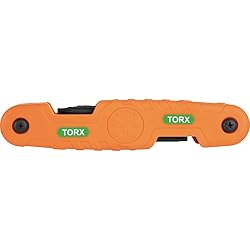 Klein Tools 70550T Pro Folding Hex Key Set, 10-Key
